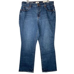 Universal Thread Women 16W Vintage Bootcut Jeans High Rise Medium Wash New